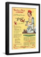 Kenwood Chef, Mixers, Processors, Kitchens Gadgets Christmas Presents, UK, 1930-null-Framed Giclee Print