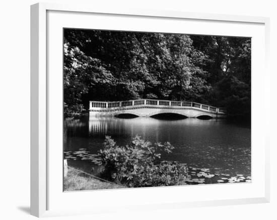 Kenwood House Bridge-Fred Musto-Framed Photographic Print