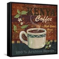 Kenya Coffee-Fiona Stokes-Gilbert-Framed Stretched Canvas