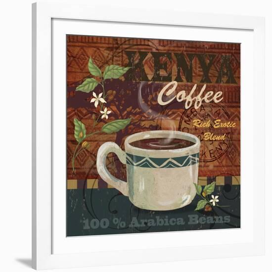 Kenya Coffee-Fiona Stokes-Gilbert-Framed Giclee Print