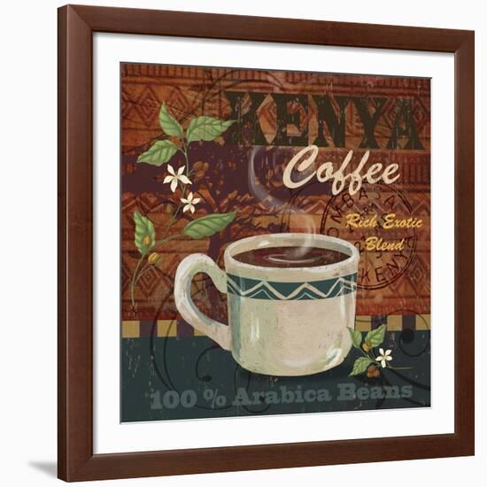 Kenya Coffee-Fiona Stokes-Gilbert-Framed Giclee Print