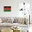 Kenya Flag Design with Wood Patterning - Flags of the World Series-Philippe Hugonnard-Art Print displayed on a wall