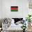 Kenya Flag Design with Wood Patterning - Flags of the World Series-Philippe Hugonnard-Art Print displayed on a wall