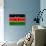 Kenya Flag Design with Wood Patterning - Flags of the World Series-Philippe Hugonnard-Art Print displayed on a wall