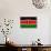 Kenya Flag Design with Wood Patterning - Flags of the World Series-Philippe Hugonnard-Art Print displayed on a wall