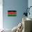 Kenya Flag Design with Wood Patterning - Flags of the World Series-Philippe Hugonnard-Art Print displayed on a wall
