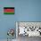 Kenya Flag Design with Wood Patterning - Flags of the World Series-Philippe Hugonnard-Stretched Canvas displayed on a wall