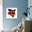 Kenya Flag On Map-Speedfighter-Stretched Canvas displayed on a wall