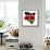 Kenya Flag On Map-Speedfighter-Framed Stretched Canvas displayed on a wall