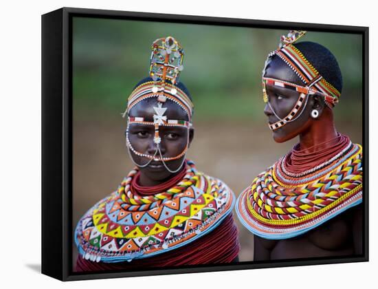 Kenya, Laikipia, Ol Malo-John Warburton-lee-Framed Stretched Canvas