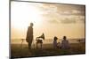 Kenya, Mara North Conservancy. a Couple Enjoy a Sundowner in the Mara-Niels Van Gijn-Mounted Photographic Print