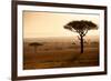 Kenya, Mara North Conservancy. Mara North Landscape at Dawn.-Niels Van Gijn-Framed Photographic Print