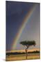 Kenya, Masai Mara, Narok County. a Brilliant Rainbow in Masai Mara National Reserve.-Nigel Pavitt-Mounted Photographic Print