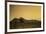 Kenya, Meru. a Giraffe Wanders across the Savannah in the Evening Light.-Niels Van Gijn-Framed Photographic Print