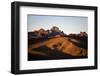 Kenya, Mount Kenya, Rutundu. Mount Kenya at Sunrise from the Northeast.-Nigel Pavitt-Framed Photographic Print