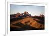 Kenya, Mount Kenya, Rutundu. Mount Kenya at Sunrise from the Northeast.-Nigel Pavitt-Framed Photographic Print