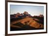 Kenya, Mount Kenya, Rutundu. Mount Kenya at Sunrise from the Northeast.-Nigel Pavitt-Framed Photographic Print