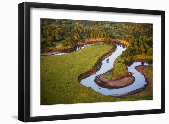 Kenya, Narok County-Nigel Pavitt-Framed Photographic Print