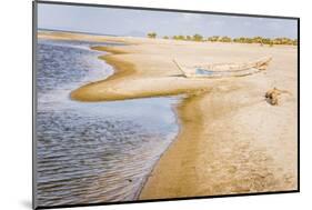 Kenya. Omo River Basin, Lake Turkana Basin, west shore of Lake Turkana, Lobolo Camp beach.-Alison Jones-Mounted Photographic Print