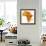 Kenya on Actual Map of Africa-michal812-Framed Art Print displayed on a wall