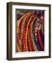 Kenya, Samburu Woman Wearing Decorative Beads-Thomasin Magor-Framed Premium Photographic Print