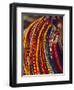 Kenya, Samburu Woman Wearing Decorative Beads-Thomasin Magor-Framed Premium Photographic Print