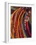 Kenya, Samburu Woman Wearing Decorative Beads-Thomasin Magor-Framed Photographic Print