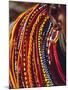 Kenya, Samburu Woman Wearing Decorative Beads-Thomasin Magor-Mounted Photographic Print