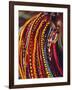 Kenya, Samburu Woman Wearing Decorative Beads-Thomasin Magor-Framed Photographic Print