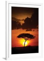 Kenya Sunrise-Susann Parker-Framed Photographic Print