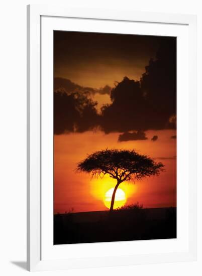 Kenya Sunrise-Susann Parker-Framed Photographic Print