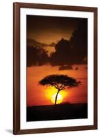 Kenya Sunrise-Susann Parker-Framed Photographic Print