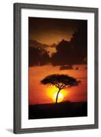 Kenya Sunrise-Susann Parker-Framed Photographic Print