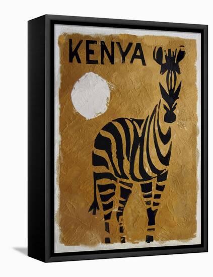 Kenya-Vintage Apple Collection-Framed Stretched Canvas