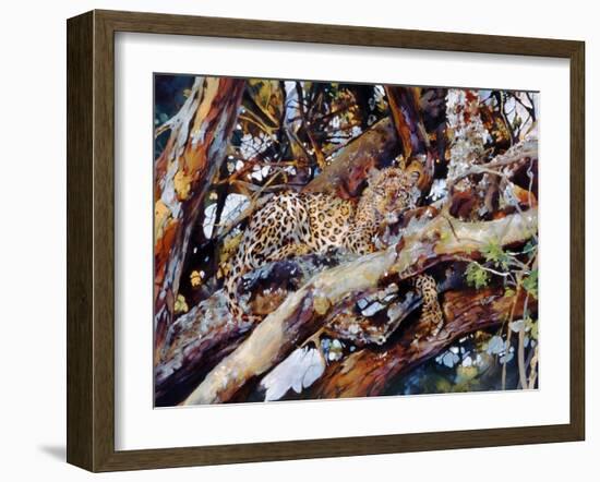 Kenyan Leopard, 1997-Odile Kidd-Framed Giclee Print