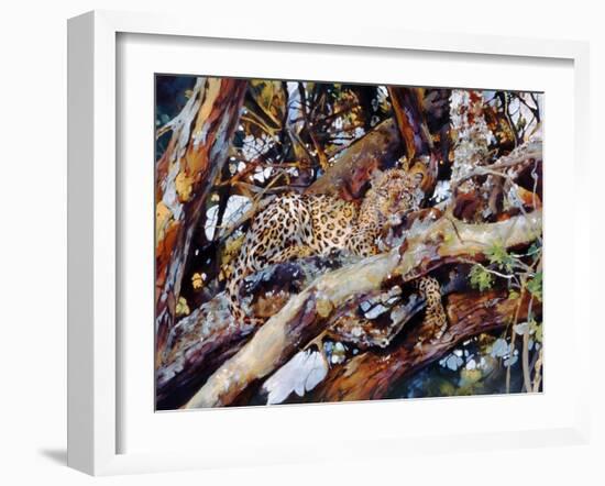 Kenyan Leopard, 1997-Odile Kidd-Framed Giclee Print