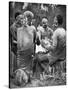 Kenyan Men Playing Cards, 1922-null-Stretched Canvas