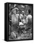 Kenyan Men Playing Cards, 1922-null-Framed Stretched Canvas