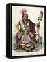 Keokuk (Chief of the Sauk and Fox Nation)-Charles Bird King-Framed Stretched Canvas