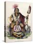 Keokuk (Chief of the Sauk and Fox Nation)-Charles Bird King-Stretched Canvas