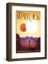 Kepler-16b-Vintage Reproduction-Framed Giclee Print