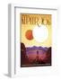 Kepler-16b-Vintage Reproduction-Framed Giclee Print