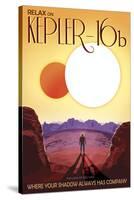 Kepler-16b-Vintage Reproduction-Stretched Canvas