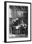 Kepler and Brahe at Work Together (C160), C1870-null-Framed Giclee Print