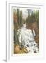 Kepler Cascade, Firehole River-null-Framed Art Print