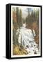 Kepler Cascade, Firehole River-null-Framed Stretched Canvas