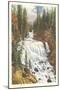 Kepler Cascade, Firehole River-null-Mounted Art Print