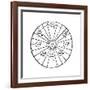 Kepler's Concept of an Attractive Force from the Sun - a Virtue, Early 16th Century-null-Framed Giclee Print