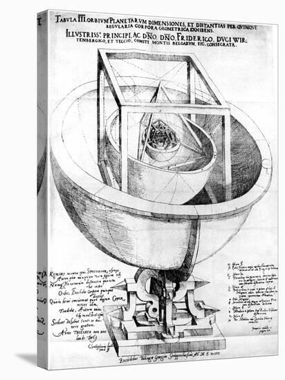 Kepler's Explanation of the Structure of the Planetary System, 1619-null-Stretched Canvas