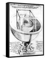 Kepler's Explanation of the Structure of the Planetary System, 1619-null-Framed Stretched Canvas